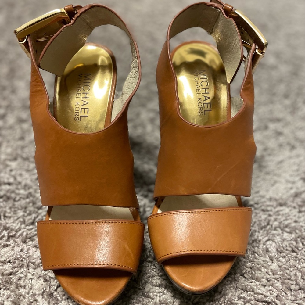 Michael Kors heels  size 6. Only worn a hand full of times.